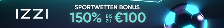 Izzi Wettbonus Banner