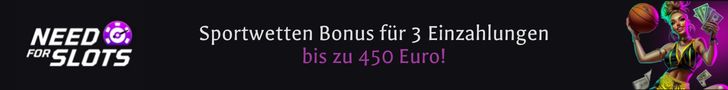 NEEDFORSLOTS Willkommensbonus für Sportwetten