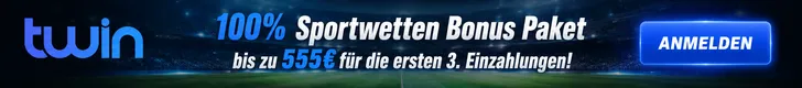 Twin Sportwetten Banner mit 555 Euro-Bonuspaket